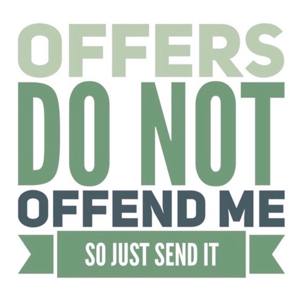 ◽️MAKE ME AN OFFER◽️